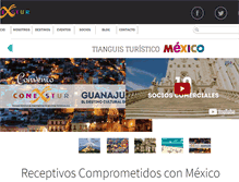 Tablet Screenshot of conexstur.com.mx